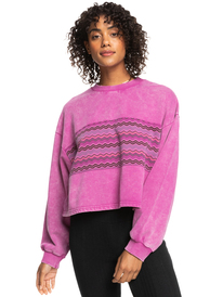 0 Remote Island - Sweatshirt für Frauen Rosa ERJFT04737 Roxy