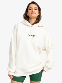 0 Kelia - Oversized Hoodie for Women White ERJFT04769 Roxy