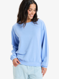 0 Surfing By Moonlight - Pullover Sweatshirt for Women Purple ERJFT04808 Roxy