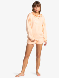 3 Surf Stoked - Sweat à capuche pour Femme Rose ERJFT04815 Roxy