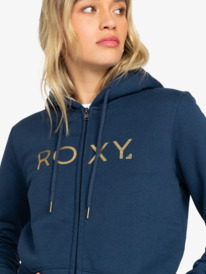 3 Itia Zip - Sweat zippé pour Femme Bleu ERJFT04816 Roxy