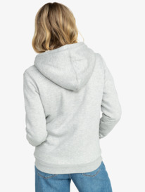5 Itia Zip - Fleecetop met Rits voor Dames Gray ERJFT04816 Roxy