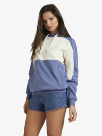 5 Liberty - Sweatshirt com capuz para Mulher Azul ERJFT04825 Roxy