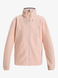 12 Fleeting Snow - Sudadera con Cremallera para Mujer Rosa ERJFT04826 Roxy