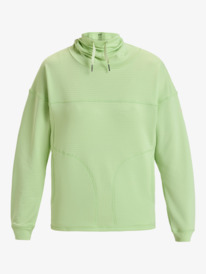 14 Vertere - Sudadera para Mujer Verde ERJFT04828 Roxy