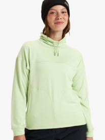 6 Vertere - Sweater voor Dames Green ERJFT04828 Roxy