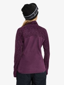 4 Sayna Half Zip Violeta ERJFT04831 Roxy