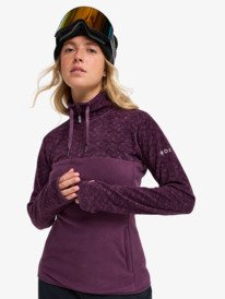 1 Sayna Half Zip Violeta ERJFT04831 Roxy
