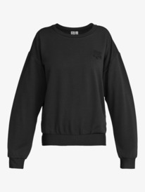 5 Surfing By Moonlight - Felpa pullover da Donna Black ERJFT04850 Roxy