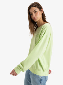 1 Surfing By Moonlight - Sudadera para Mujer Verde ERJFT04851 Roxy