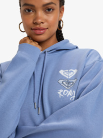 4 Surf Stoked - Sudadera con capucha para Mujer Azul ERJFT04855 Roxy