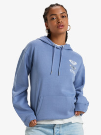 6 Surf Stoked - Sudadera con capucha para Mujer Azul ERJFT04855 Roxy