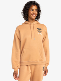 0 Surf Stoked - Pullover Hoodie for Women Brown ERJFT04855 Roxy