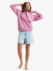 4 Surf Stoked - Sweatshirt com capuz para Mulher Roxo ERJFT04855 Roxy