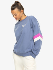 1 Essential Energy - Felpa pullover da Donna Blue ERJFT04861 Roxy