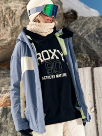 1 Essential Energy - Pullover con cappuccio da Donna Black ERJFT04862 Roxy