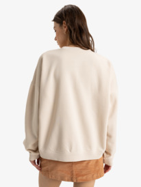 4 Lineup - Pullover Sweatshirt for Women Beige ERJFT04865 Roxy