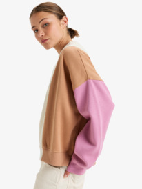 1 Salty Dream - Pullover Sweatshirt for Women Beige ERJFT04869 Roxy