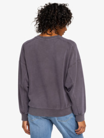 10 Oasis Haze - Felpa pullover da Donna Black ERJFT04871 Roxy