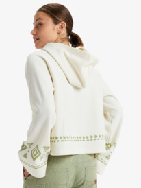 4 Sand And Sky - Pullover Hoodie for Women White ERJFT04882 Roxy