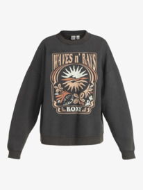 9 Lineup - Sweatshirt für Frauen Schwarz ERJFT04916 Roxy