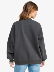 8 Lineup - Pullover Sweatshirt for Women Black ERJFT04916 Roxy