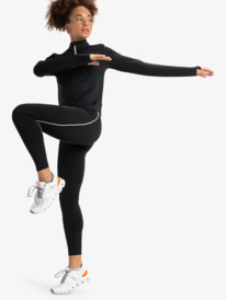 3 Bold Moves 2.0 - Sweatshirt mit Stehkragen für Frauen Schwarz ERJFT04933 Roxy