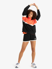 3 Essential Energy - Sweat col montant pour Femme Orange ERJFT04936 Roxy