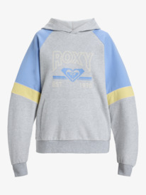 6 Essential Energy Blockd - Pullover Hoodie for Women Grey ERJFT04937 Roxy