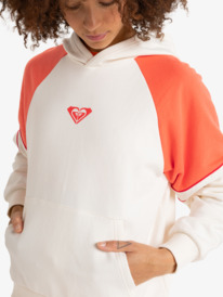 3 Essential Energy Blockd - Pullover con cappuccio da Donna White ERJFT04937 Roxy