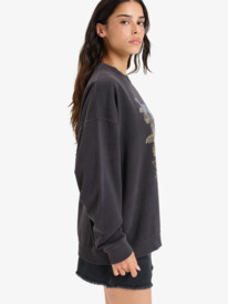 1 Lineup - Sweat à col rond pour Femme Noir ERJFT04942 Roxy