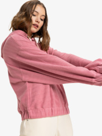 1 Taste Of Sun - Pullover Hoodie for Women Pink ERJFT04947 Roxy