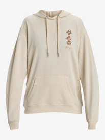 6 Surf Stoked - Pullover Hoodie for Women Beige ERJFT04952 Roxy