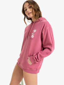 1 Surf Stoked - Sudadera con capucha para Mujer Rosa ERJFT04952 Roxy