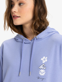 5 Surf Stoked - Sweat à capuche pour Femme Violet ERJFT04952 Roxy