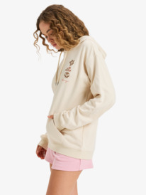 1 Surf Stoked - Sweat à capuche pour Femme Beige ERJFT04952 Roxy