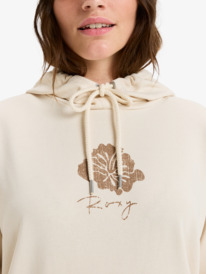 5 Surf Stoked - Pullover Hoodie for Women Beige ERJFT04953 Roxy