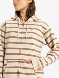 2 Perfect - Sudadera con capucha y cremallera para Mujer Marron ERJFT04955 Roxy