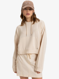 0 Surfing By Daylight - Hoody voor Dames Beige ERJFT04957 Roxy