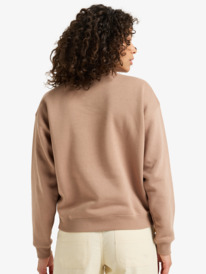 4 Perfect Place - Crew Neck Sweatshirt para Mulher Marrom ERJFT04958 Roxy