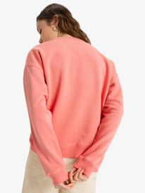 4 Perfect Place - Crew Neck Sweatshirt for Women Pink ERJFT04958 Roxy