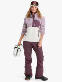 2 Alabama - Technical Mid Layer for Women Purple ERJFT04968 Roxy