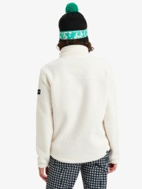 3 Alabama Full Zip Solid - Technical Mid Layer for Women White ERJFT04969 Roxy