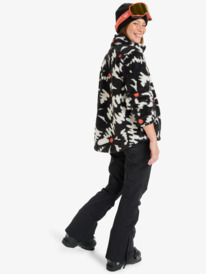 4 Alabama Full Zip Printed - Camiseta técnica para mujer Negro ERJFT04970 Roxy