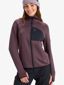 0 Soaring Heights - Camiseta técnica para mujer Rojo ERJFT04971 Roxy