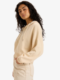 1 Never Better - Zip-Up Hoodie for Women Beige ERJFT04988 Roxy