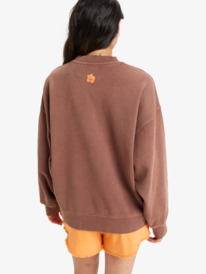 7 Lineup - Top con cuello redondo para Mujer Marron ERJFT04989 Roxy
