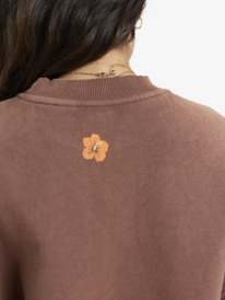 8 Lineup - Top con cuello redondo para Mujer Marron ERJFT04989 Roxy