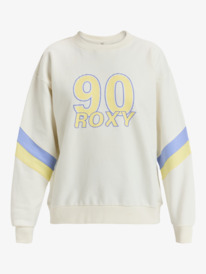 9 Essential Energy - Sudadera de cuello redondo para Mujer Blanco ERJFT04994 Roxy