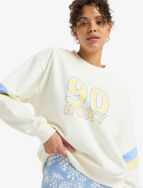 8 Essential Energy - Sweatshirt mit Rundhalsausschnitt für Frauen Weiss ERJFT04994 Roxy